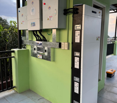 solar inverter and battery