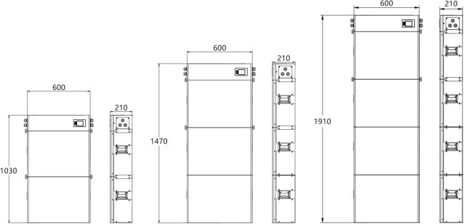 Silkscreen Diagram for G Series LiFePO4 Battery